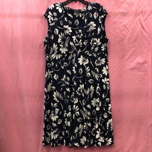 Ralph Lauren Dress, navy Hawaiian floral print